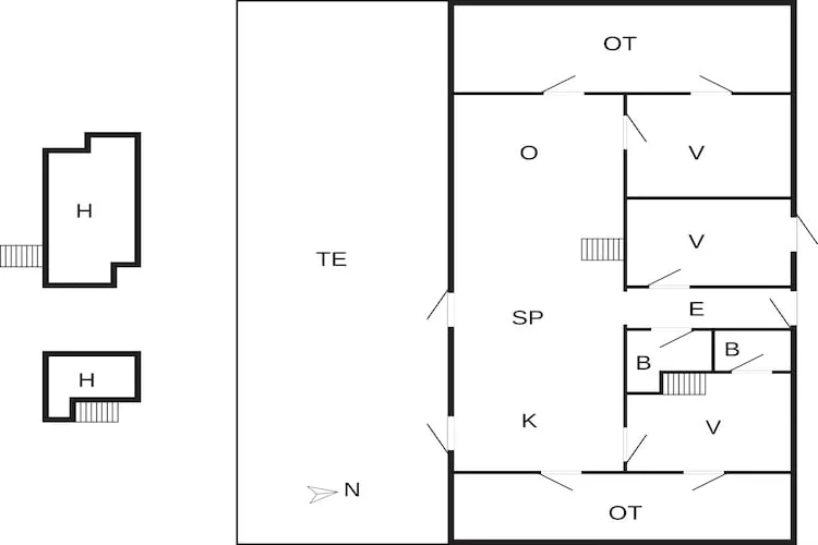 4 sterren vakantie huis in Skals-By Traum-Plattegrond