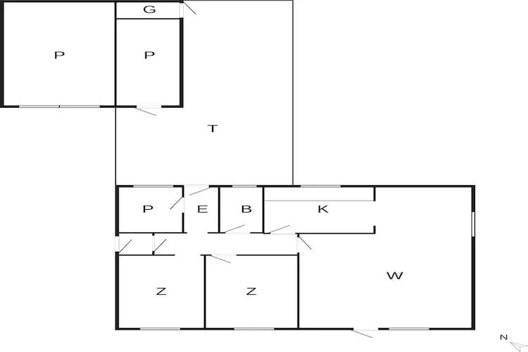 5 persoons vakantie huis in Skjern-By Traum-Plattegrond