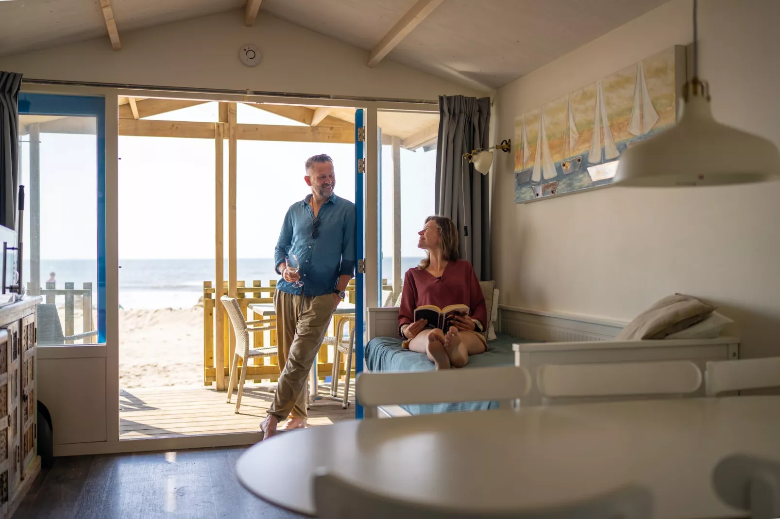 Resort Beach Houses Wijk aan Zee 2-Woonkamer