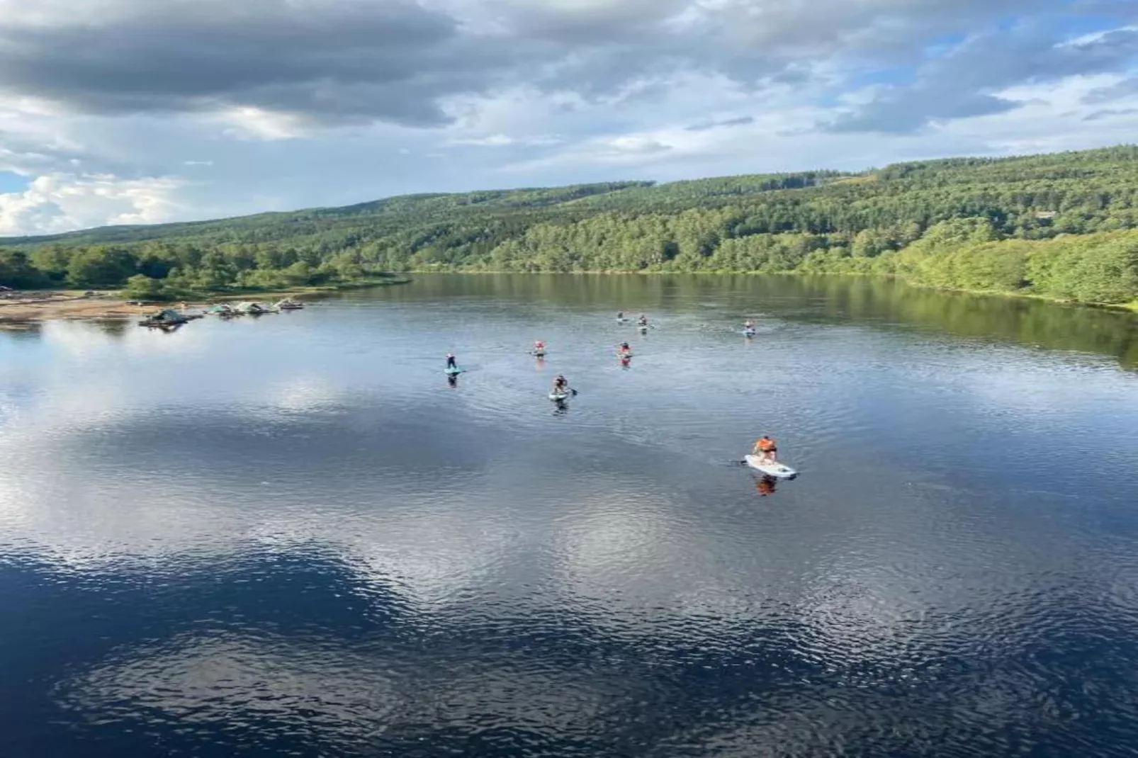 Mobilheim am Goldberger See-Gebieden zomer 20km