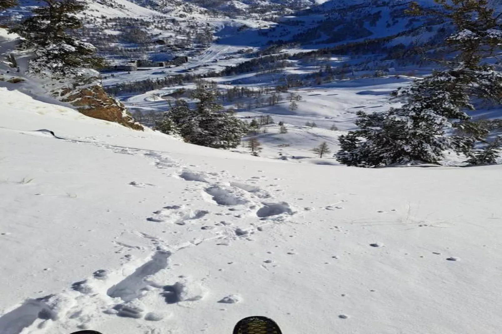 Les Terrasses d'Isola 2-Gebied winter 20km