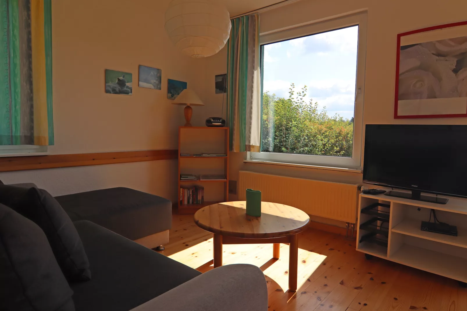 Ferienhäuser Inselblick / Ferienhaus 3 60 qm-Woonkamer