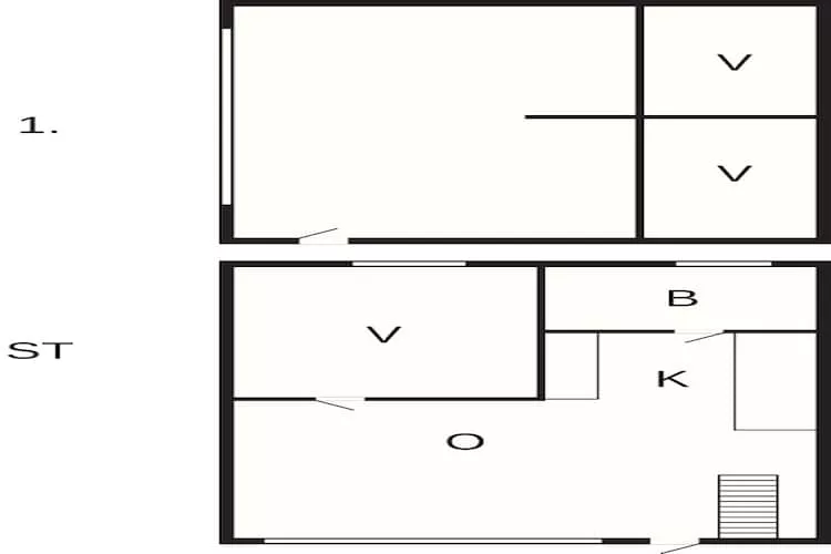 4 sterren vakantie huis in Hemmet-Plattegrond
