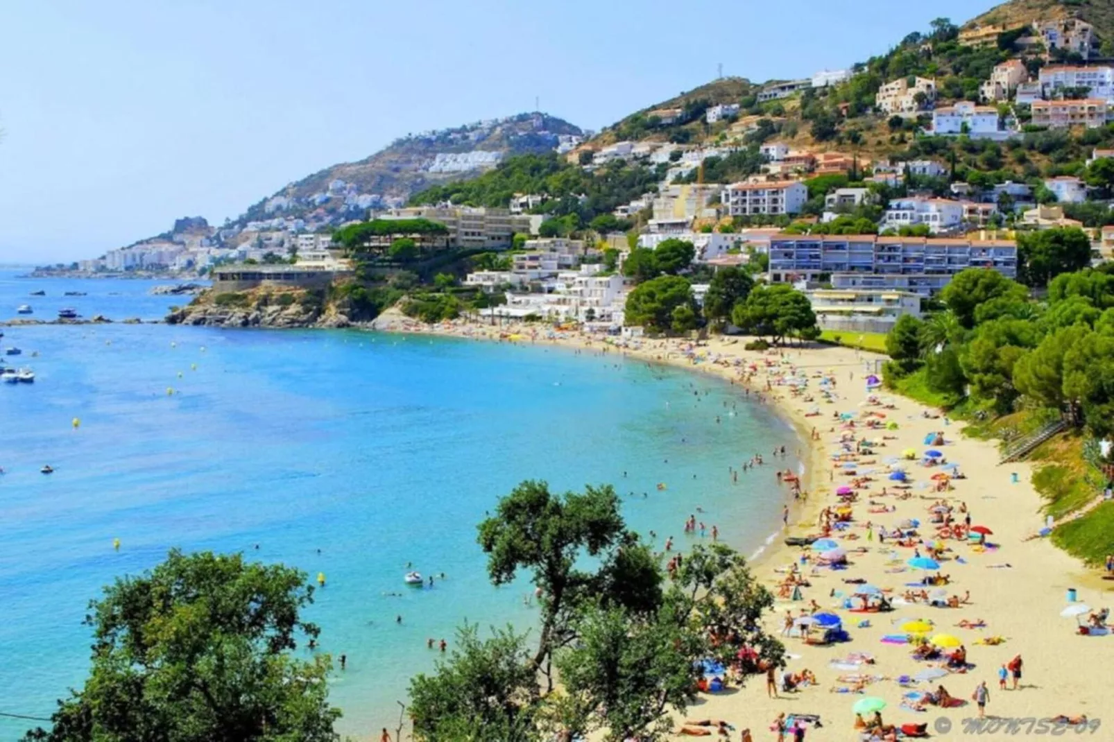 MALLORCA 15 Canyelles Roses-Gebieden zomer 20km