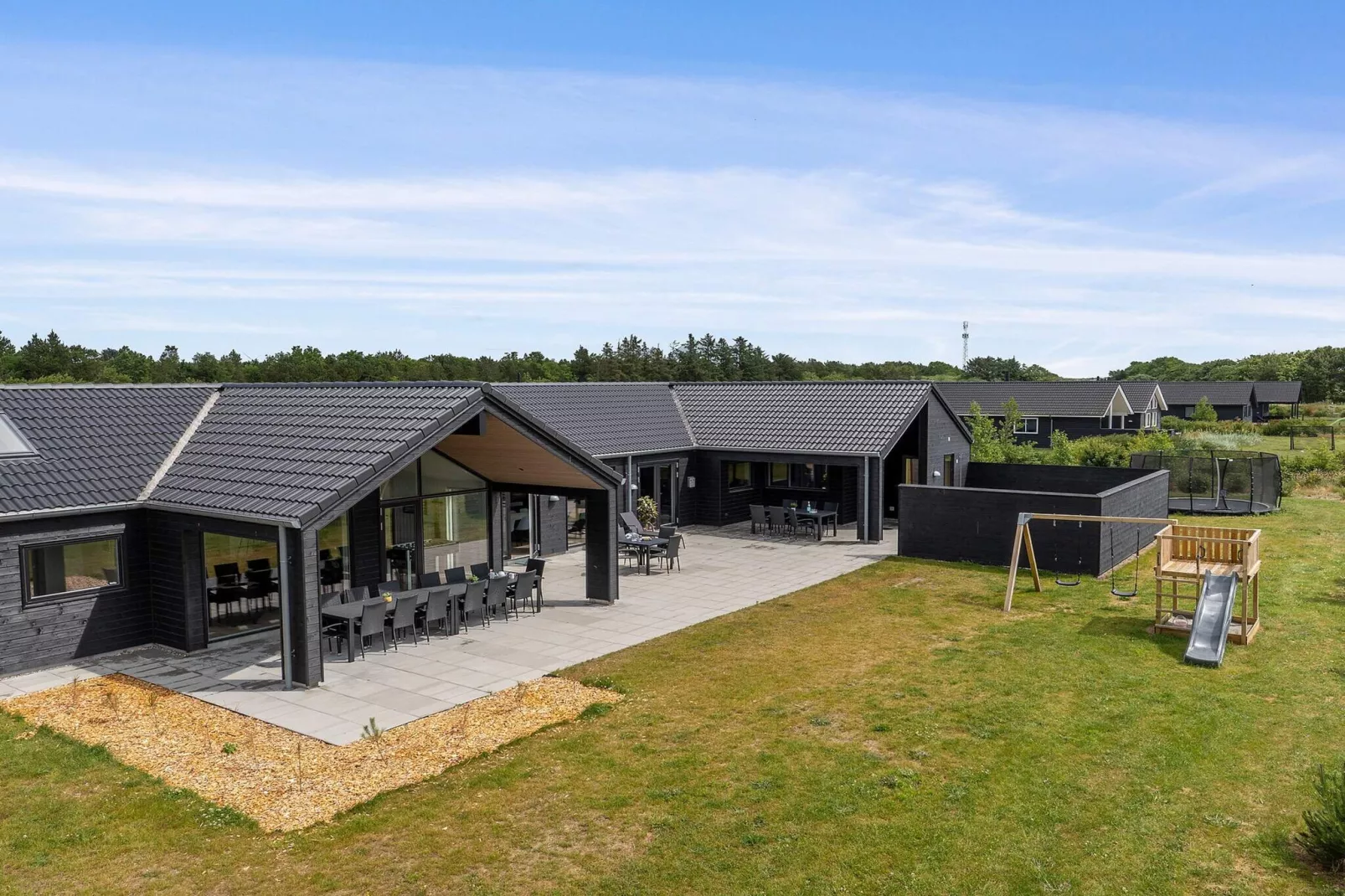 5 sterren vakantie huis in Nørre Nebel-Buitenlucht
