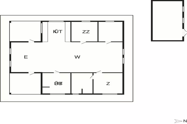 4 sterren vakantie huis in Fårvang-Plattegrond