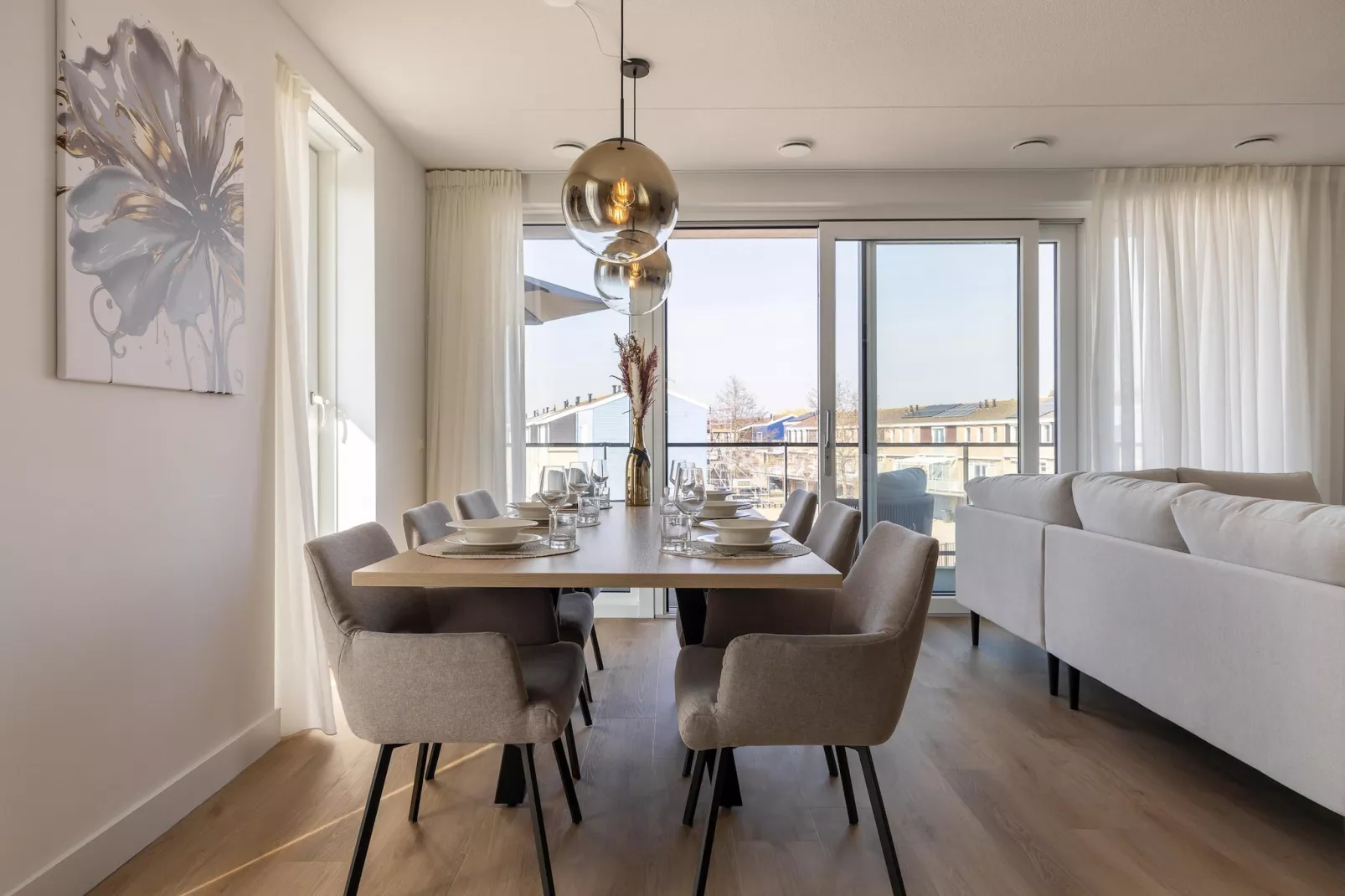 Havenzicht 10B Kortgene-Eetkamer