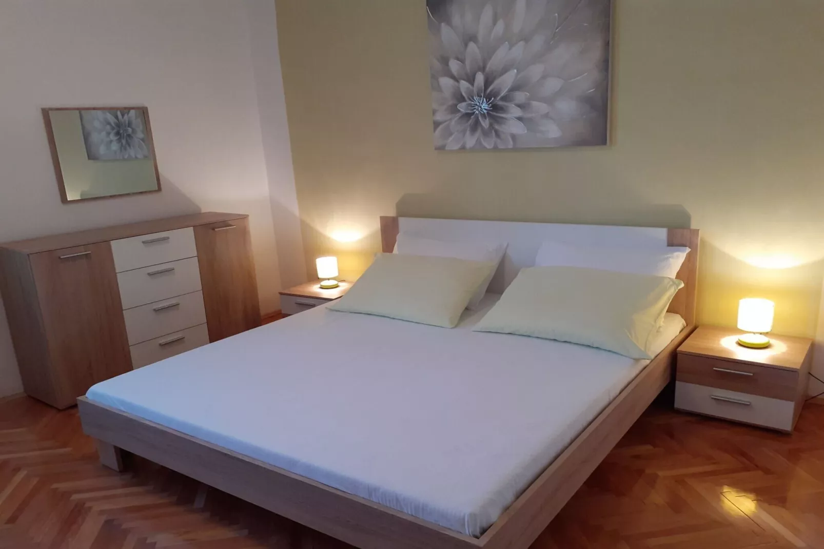 Apartment Ivica - Three Bedroom Apartment with Terrace-Slaapkamer