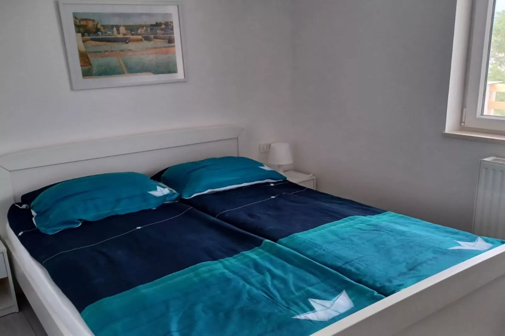 FreeMe Apartment - One Bedroom Apartment with Balcony and Sea View-Slaapkamer