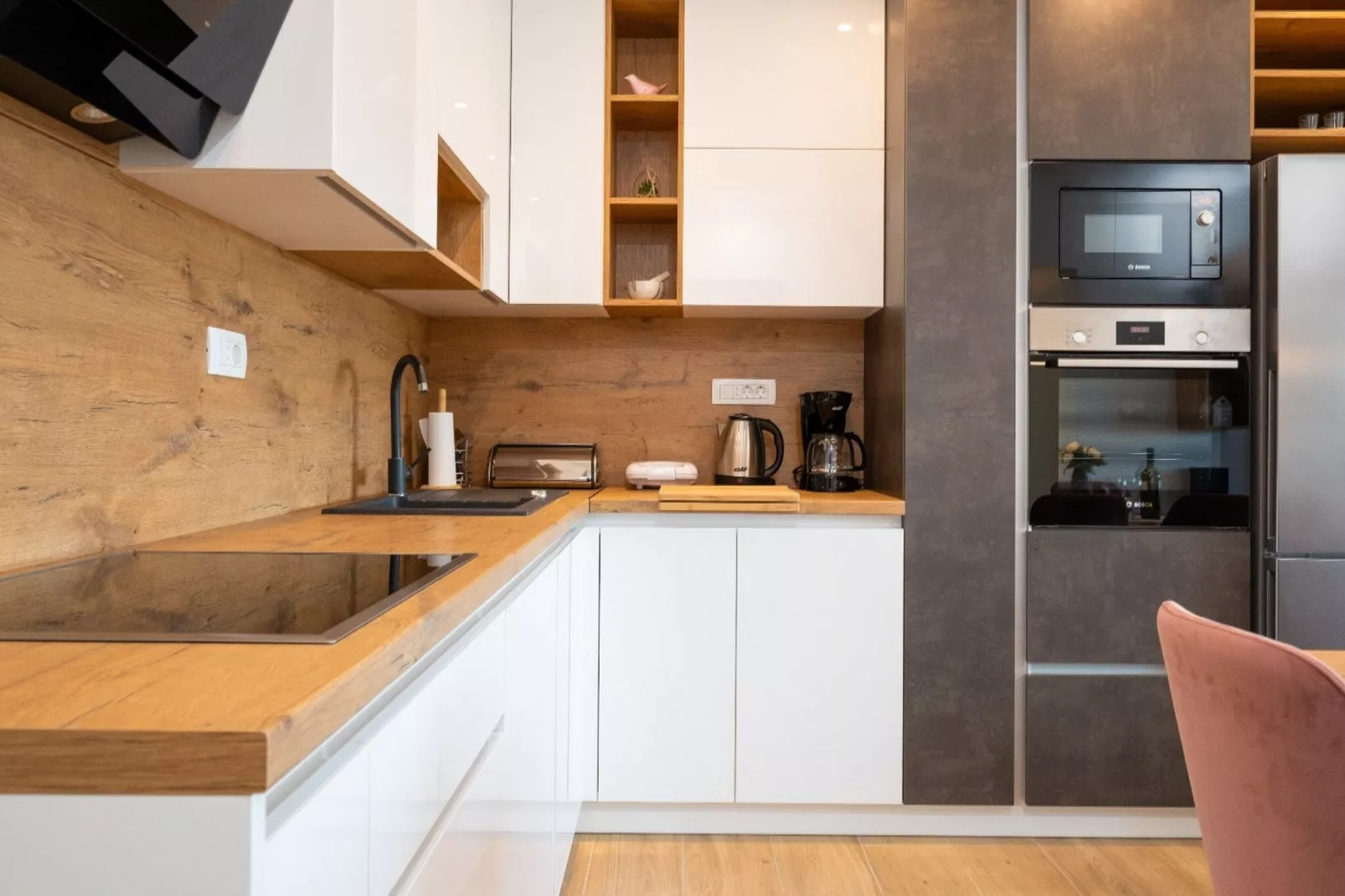 Exquisite and Stylish Apartment Trogir - Two Bedroom  Apartment with Terrace-Keuken