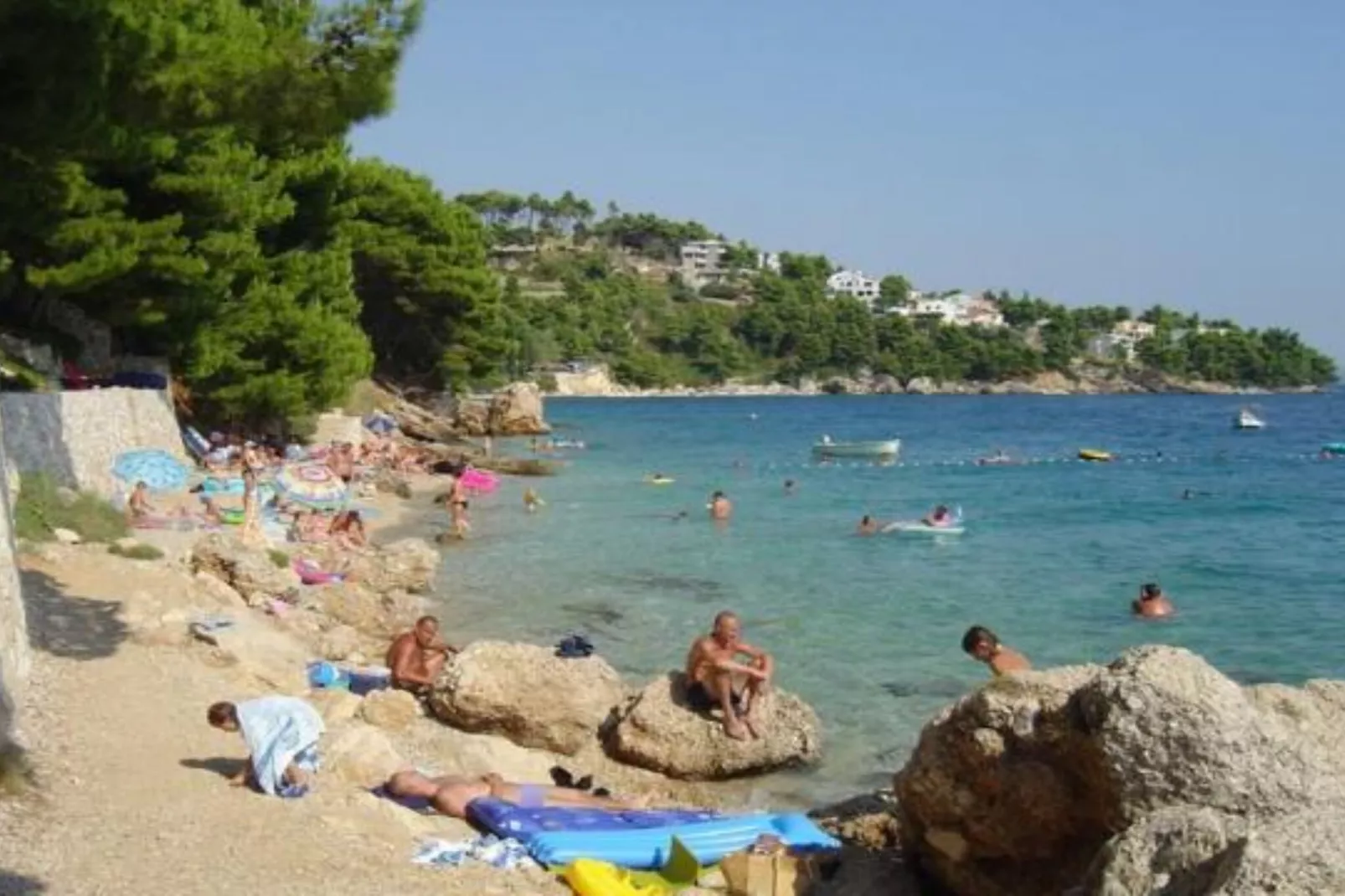 Apartmani Villa Borzic - One Bedroom Apartment with  Terarce and Sea View 1- Omiš-Buitenlucht