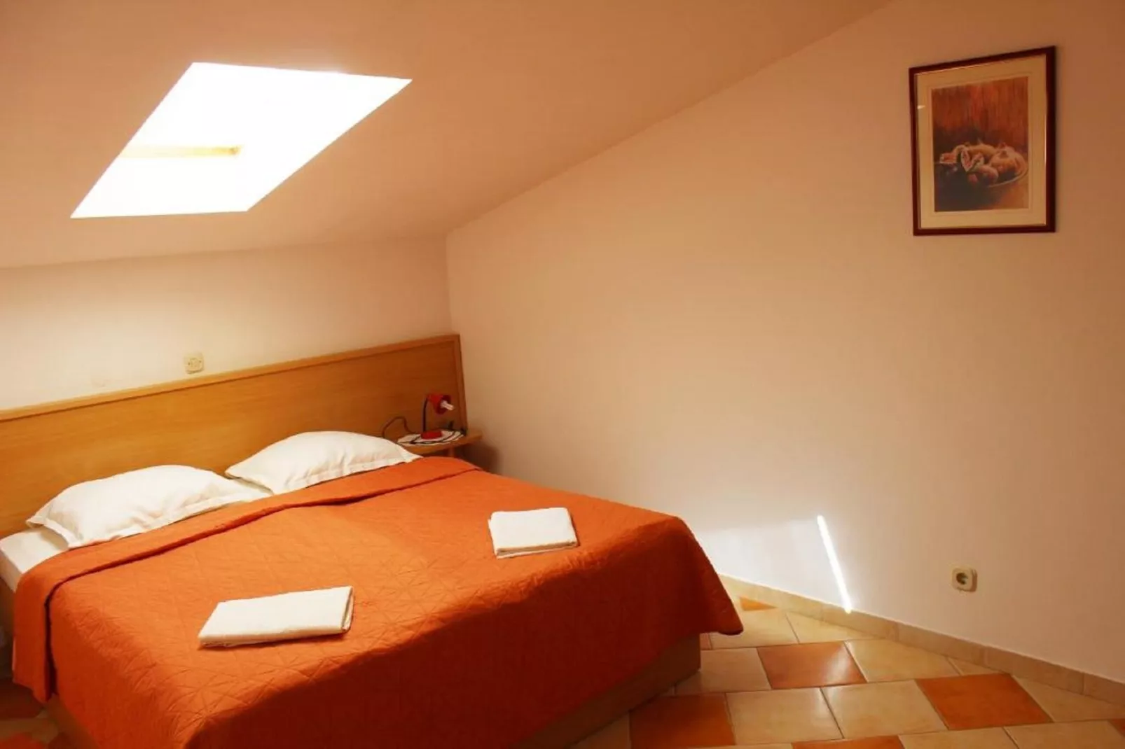 Apartments Pansion Franka 3* - One Bedroom Apartment with Sea View and Terrace - APT 11-Slaapkamer