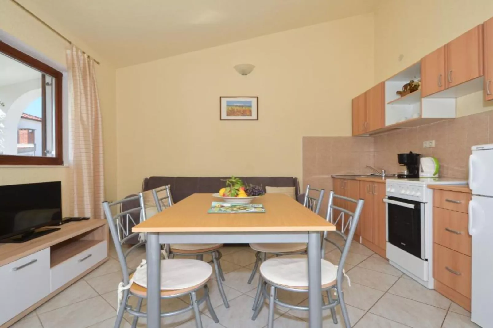 Apartments Nina - Two Bedroom Apartment with Balcony A1-Keuken