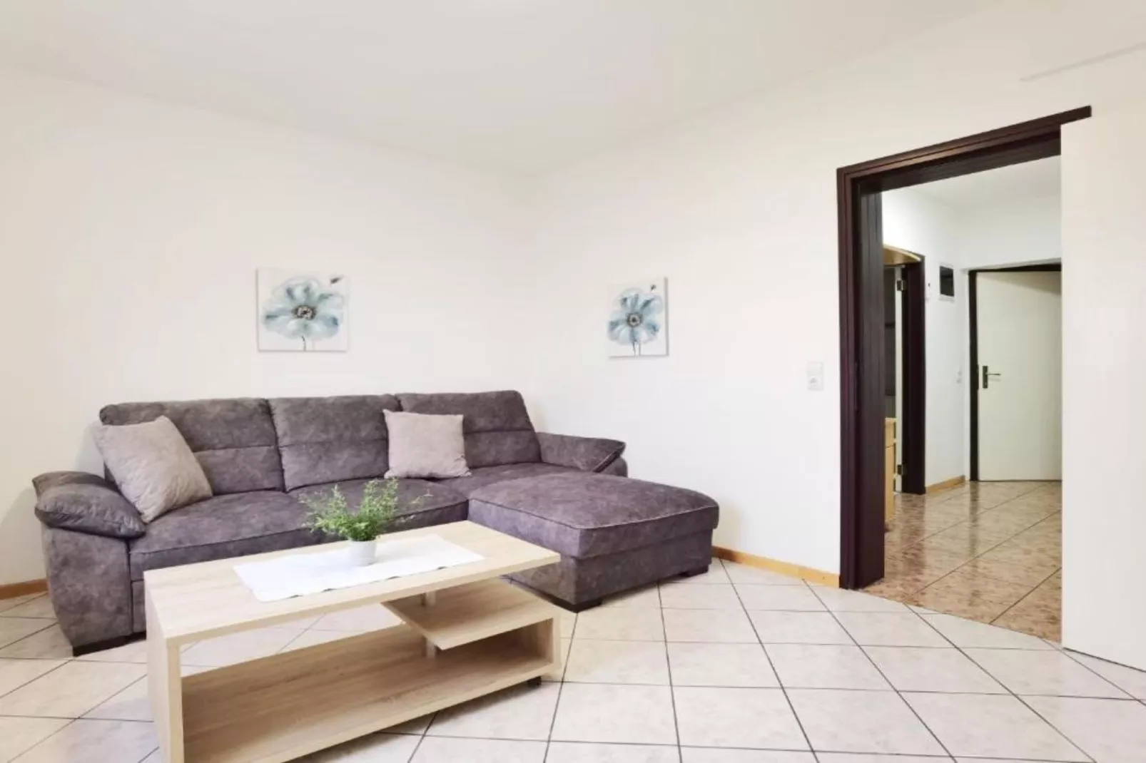 Villa Sanja - One Bedroom Apartment with Balcony and Sea View 5-Woonkamer