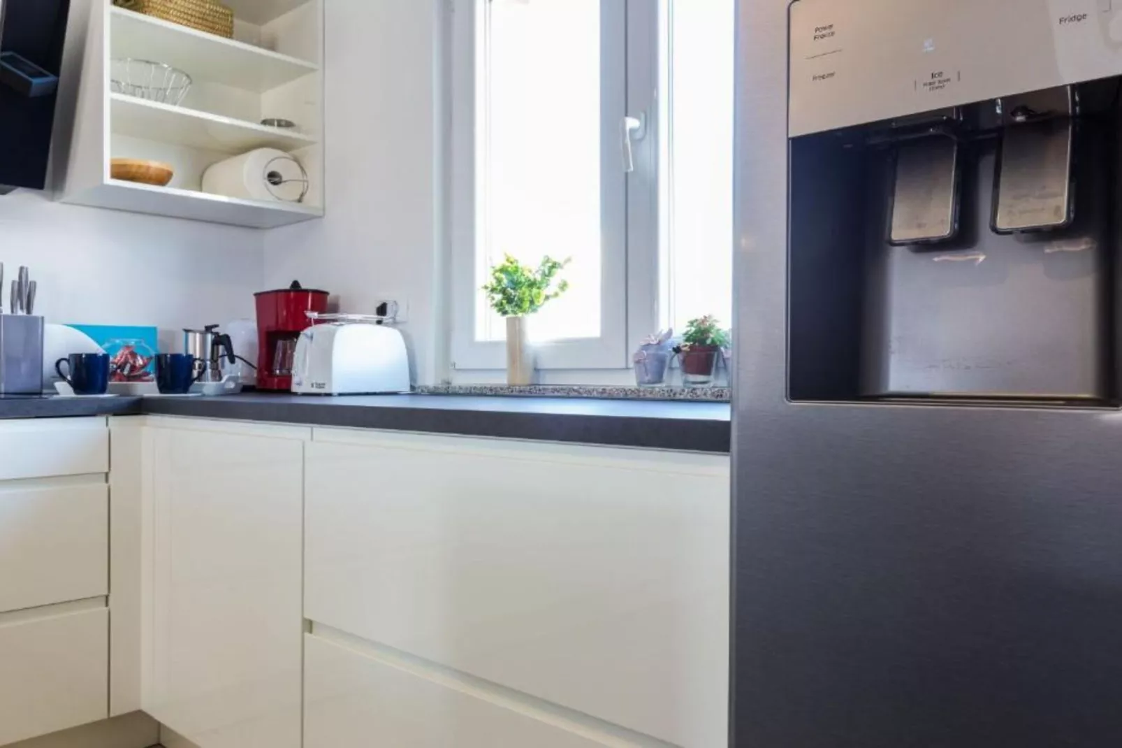 Cozy Three Bedroom Apartment With Terrace in Zadar - Three Bedroom Apartment-Keuken