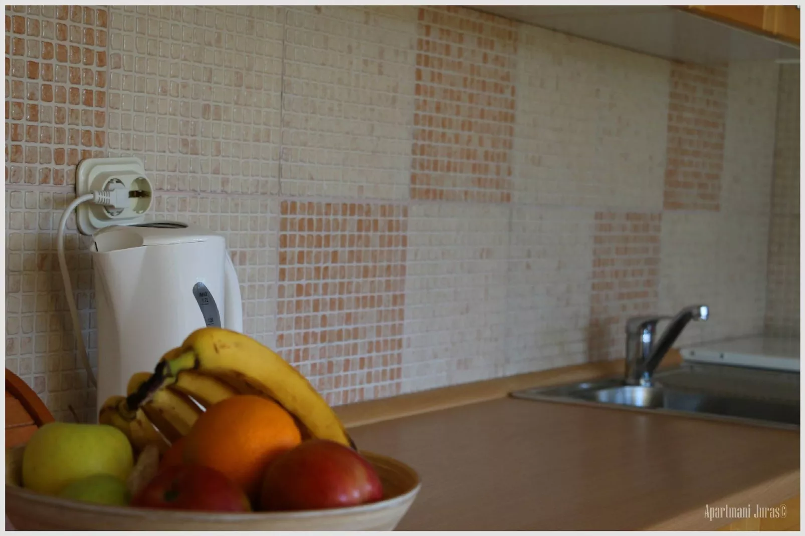 Apartments Juras - Two Bedroom Apartment with Sea View (David)-Keuken