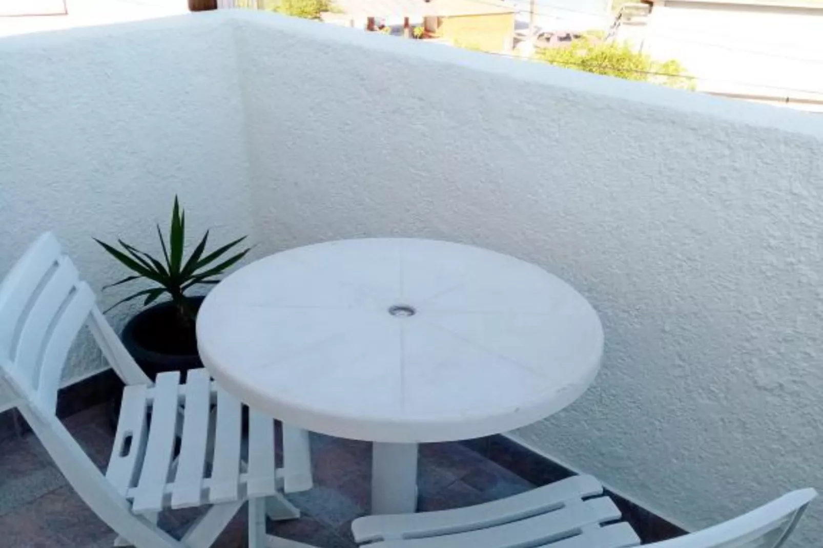 Apartments Silva - Two Bedroom Apartment with Balcony and Sea View-Terrasbalkon
