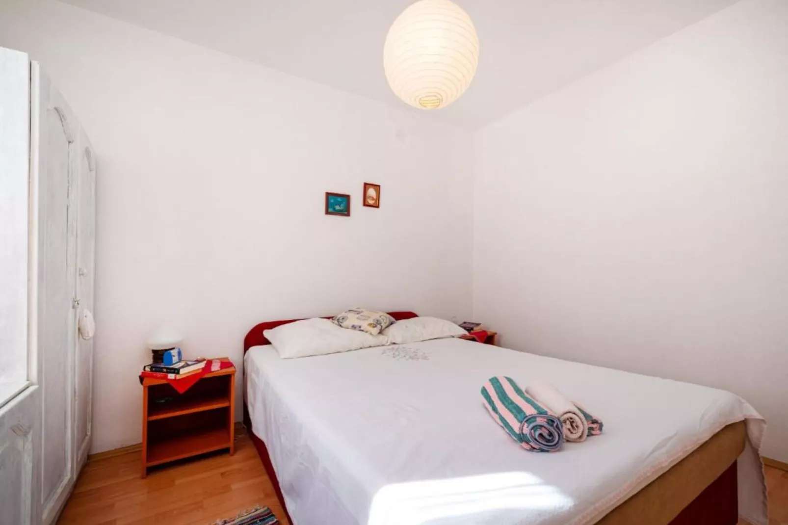 Holiday Home Rovanjska - Three Bedroom House with Sea View-Slaapkamer
