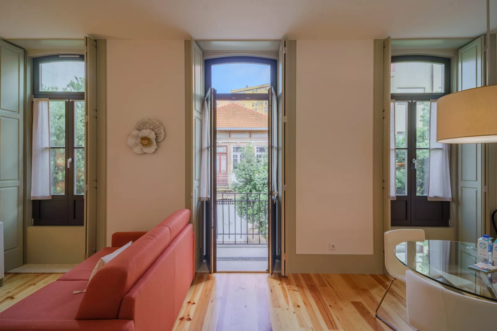Feel Porto Matosinhos Ocean Flat II-Woonkamer