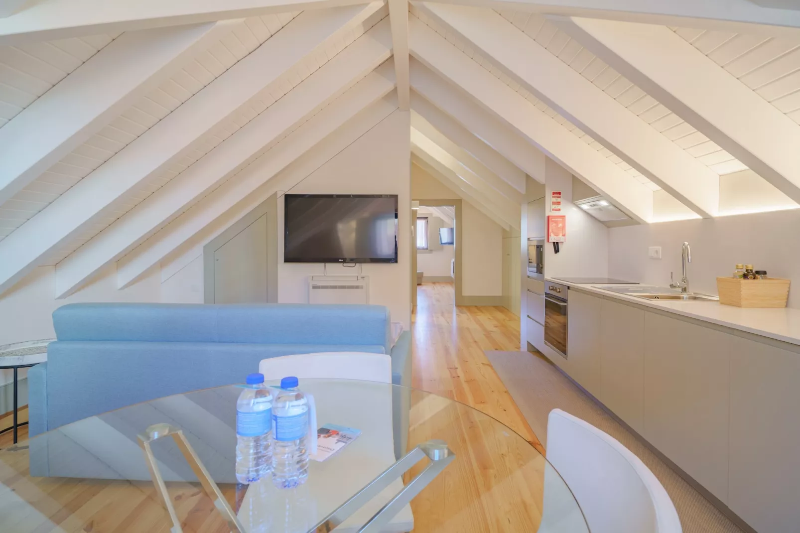 Feel Porto Matosinhos Ocean Flat IV-Woonkamer