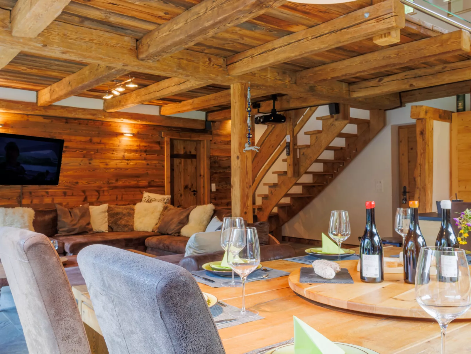 Chalet Gaea-Binnen