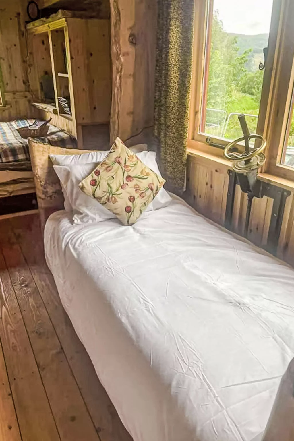 Shepherds Hut-Binnen