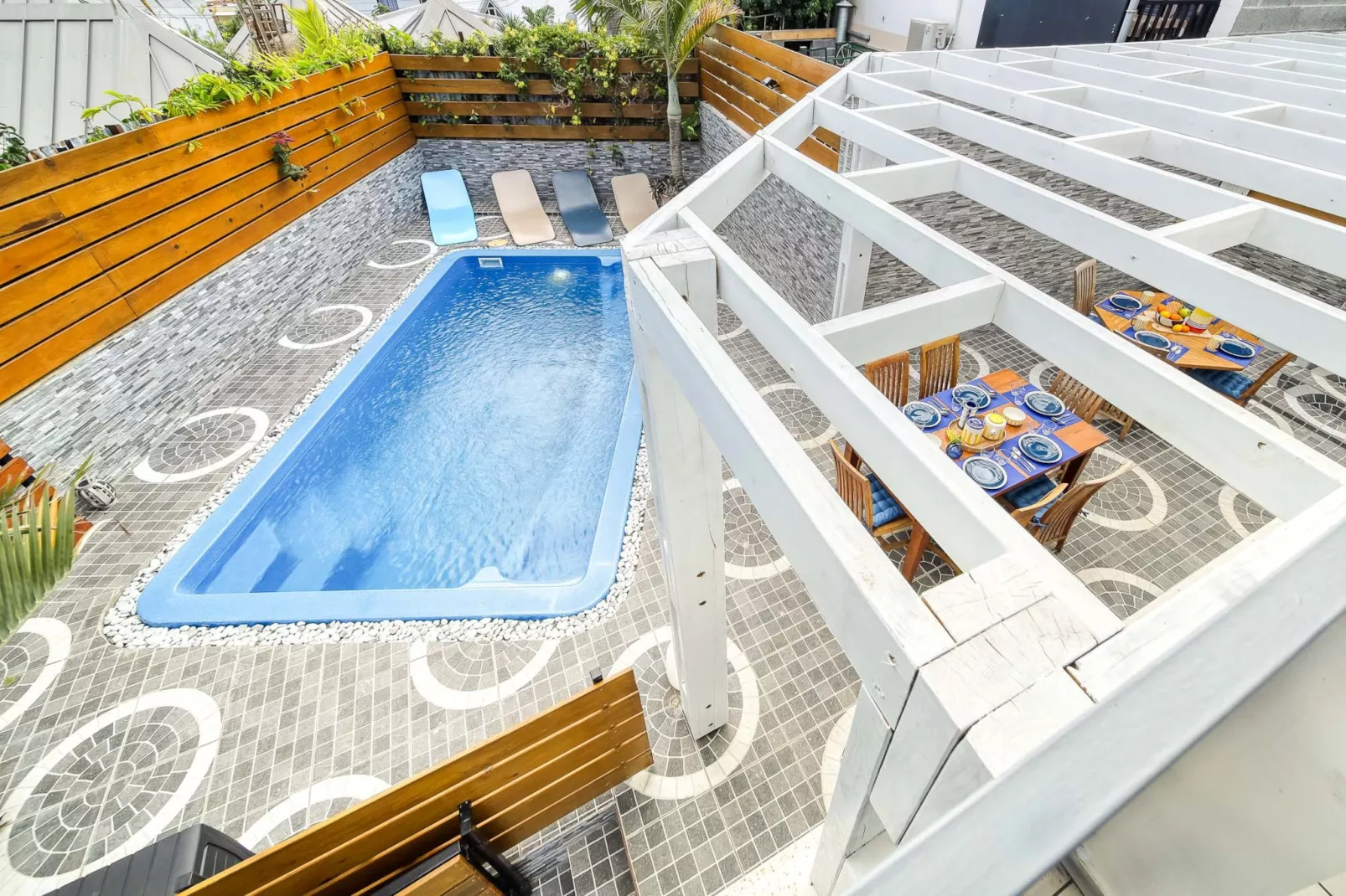 Kaz d'Abord - Villa 3* Piscine à Saint Pierre-Zwembad