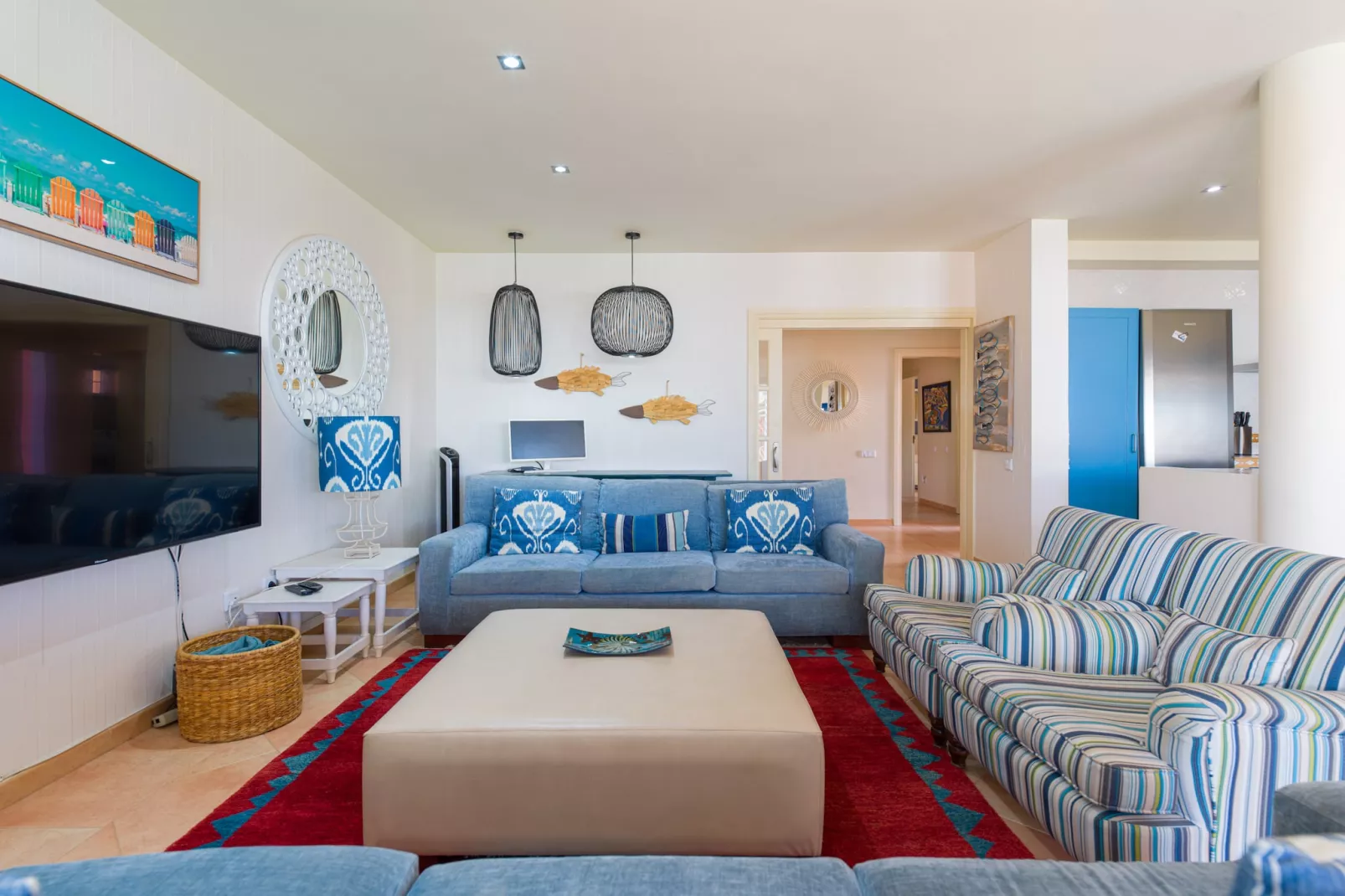 Long Beach with pool By CanariasGetaway-Woonkamer