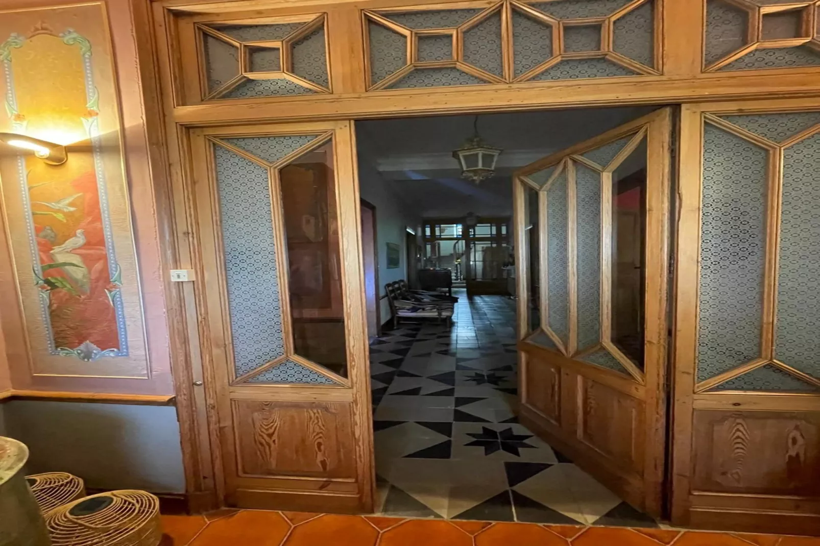 Maison de Maitre avec piscine-Hal-ontvangst