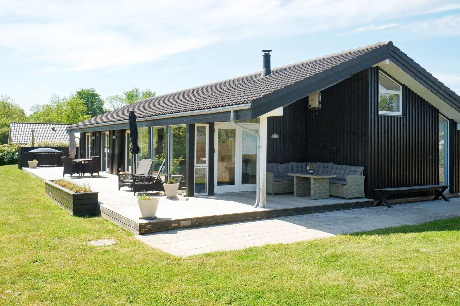 5 sterren vakantie huis in Nykøbing Sj-Buitenlucht