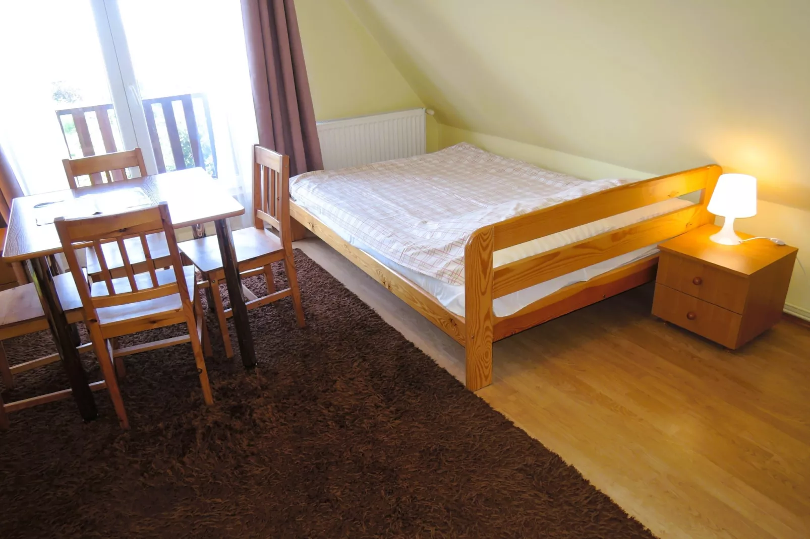Studio 4 osobowe nr 3 na pierwszym piętrze-Slaapkamer