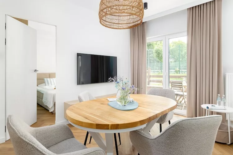 Apartament Pałacowa 4-4 Trzęsacz-Woonkamer