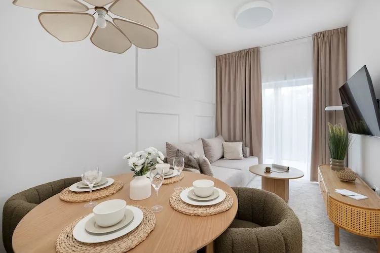 Apartament Powstańców WLKP 16E-25 Pobierowo-Woonkamer