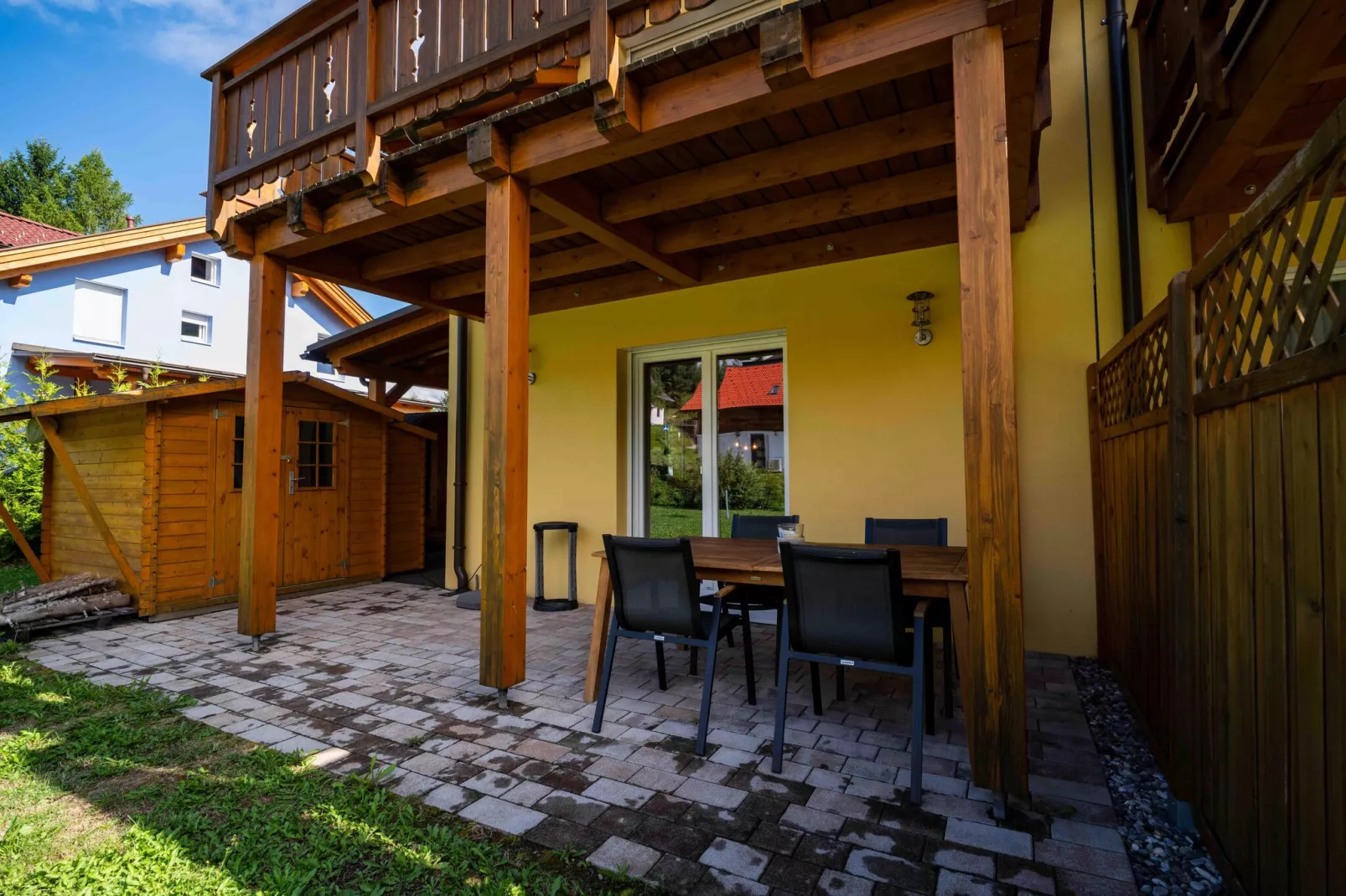 Ferienhaus Seltschach-Buitenkant zomer