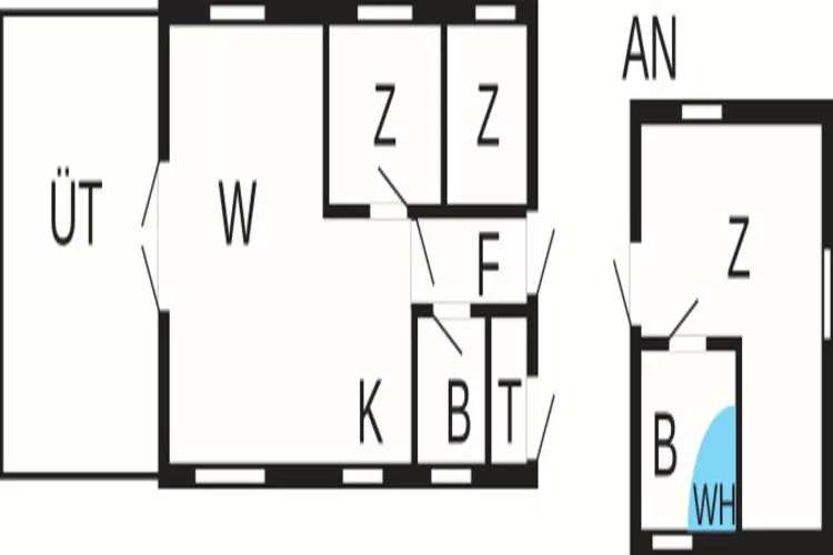 6 persoons vakantie huis in Hadsund-Plattegrond
