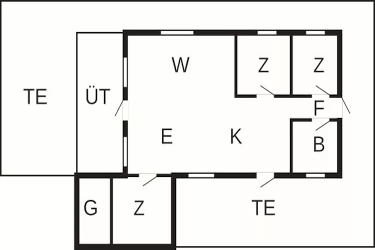 6 persoons vakantie huis in Hadsund-Plattegrond