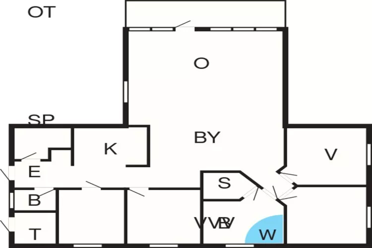 8 persoons vakantie huis in Oksbøl-By Traum-Plattegrond