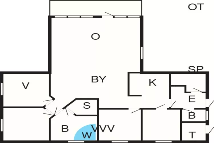 8 persoons vakantie huis in Oksbøl-By Traum-Plattegrond
