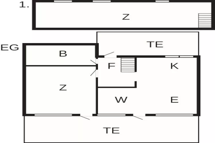 5 persoons vakantie huis in Væggerløse-By Traum-Plattegrond