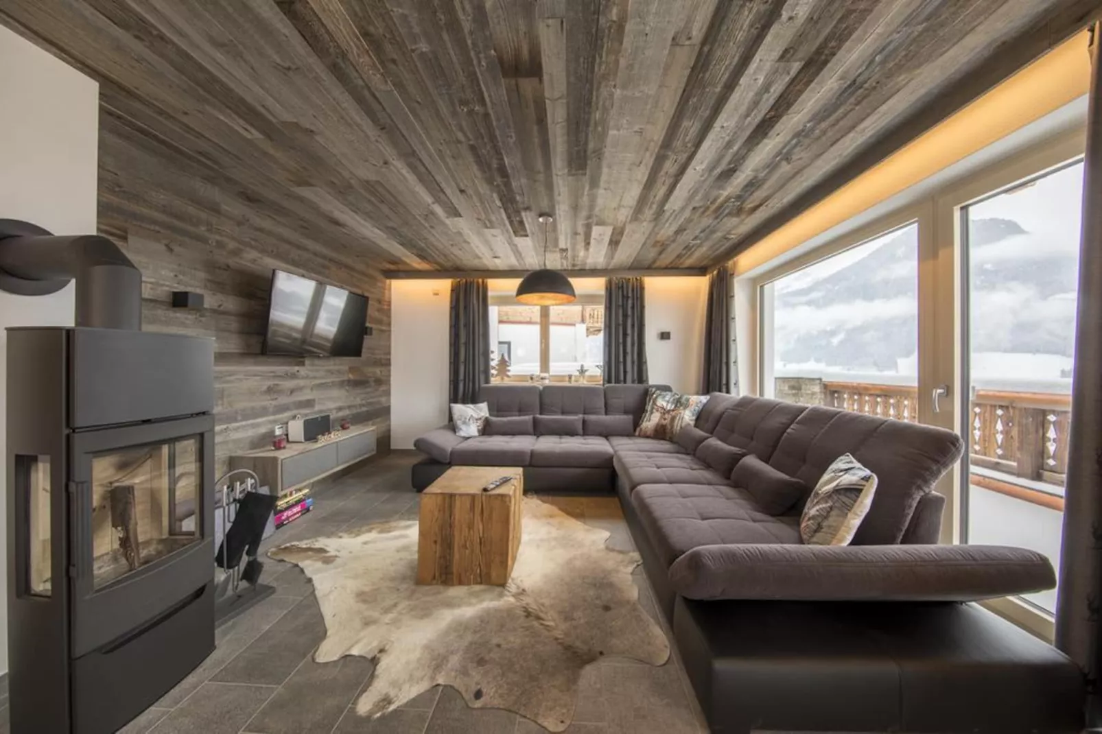 Nationalpark Chalet Hohes Aderl-Woonkamer