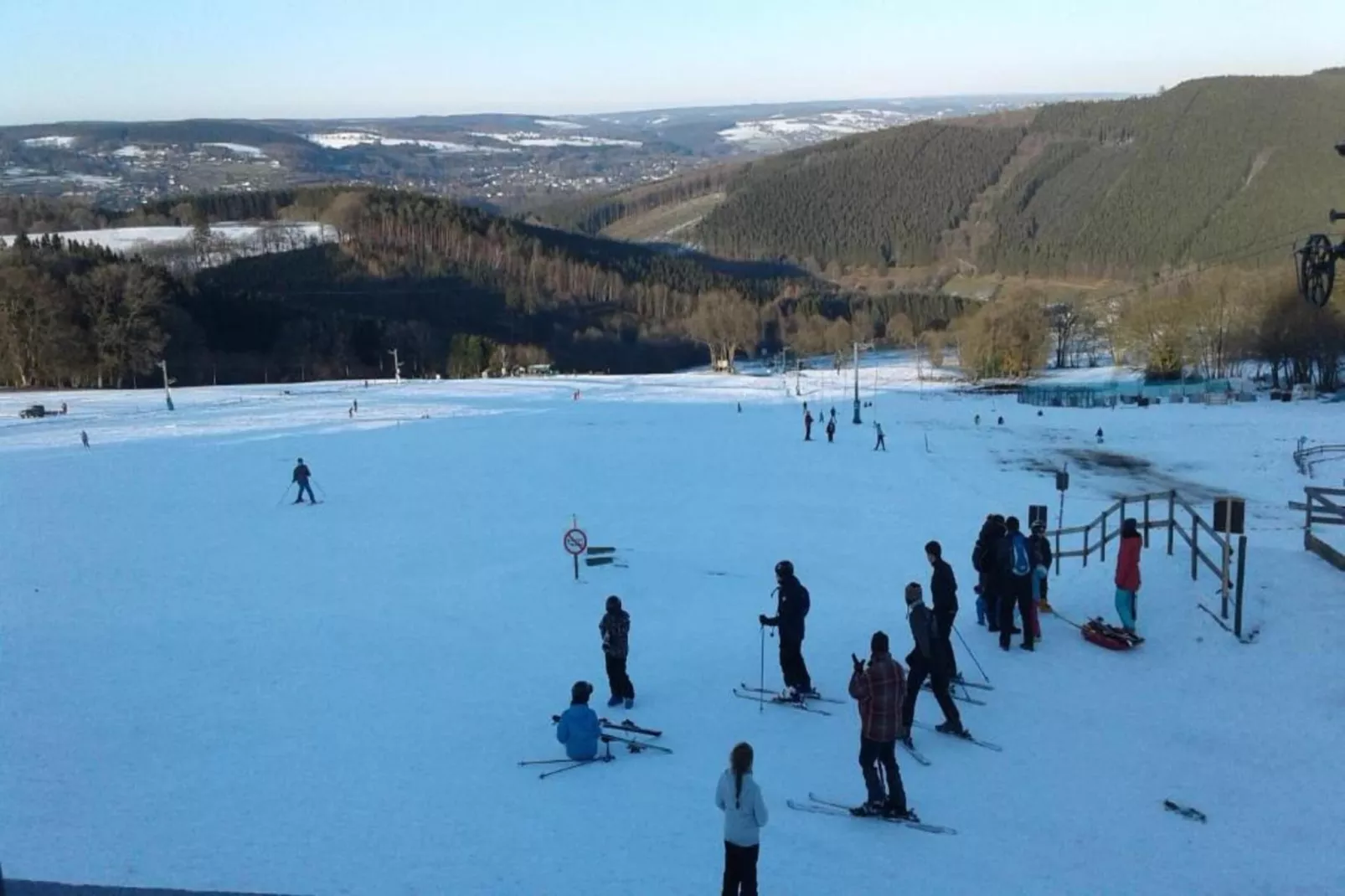 Gite la Randonnee-Gebied winter 20km