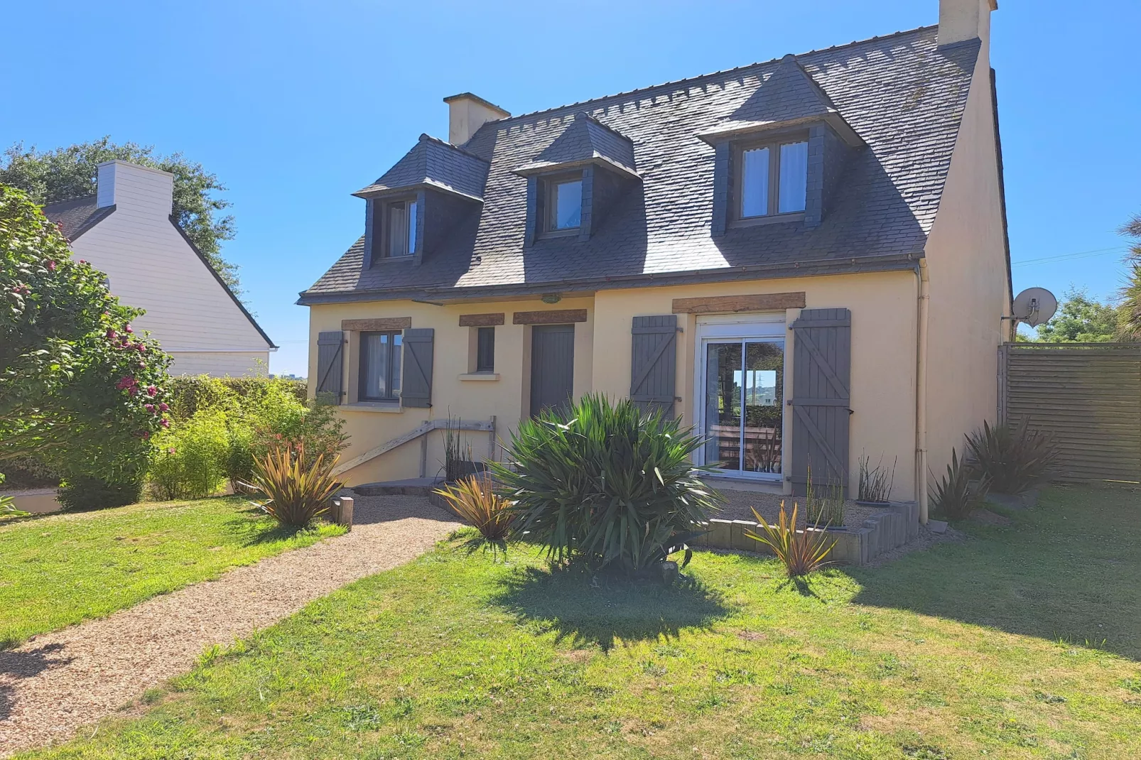 Ferienhaus Guissény-Buitenkant zomer