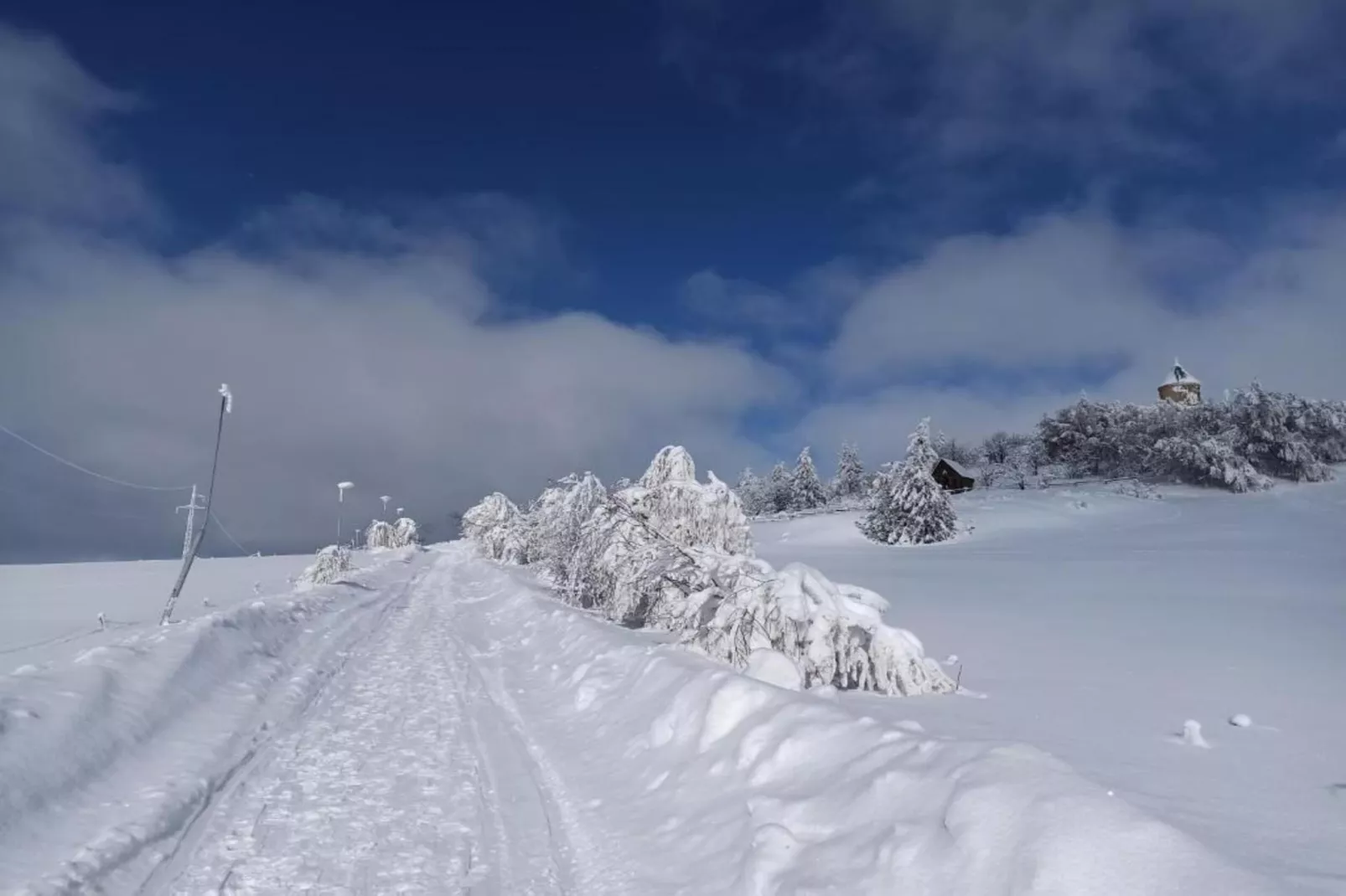 Mountain house Marie-Gebied winter 5km