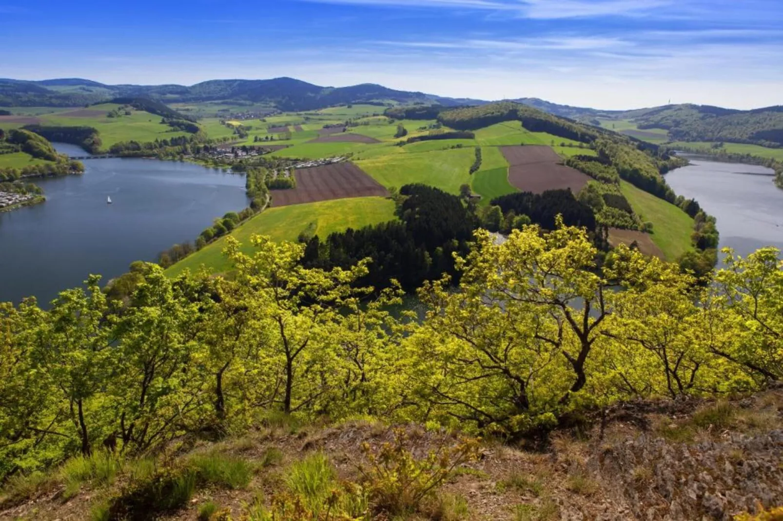 Sauerland - Diemelsee-Gebieden zomer 5km
