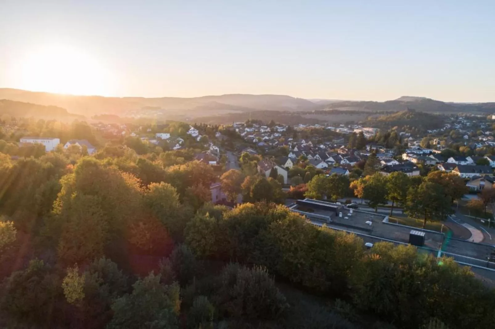 Hillesheim-Gebieden zomer 20km