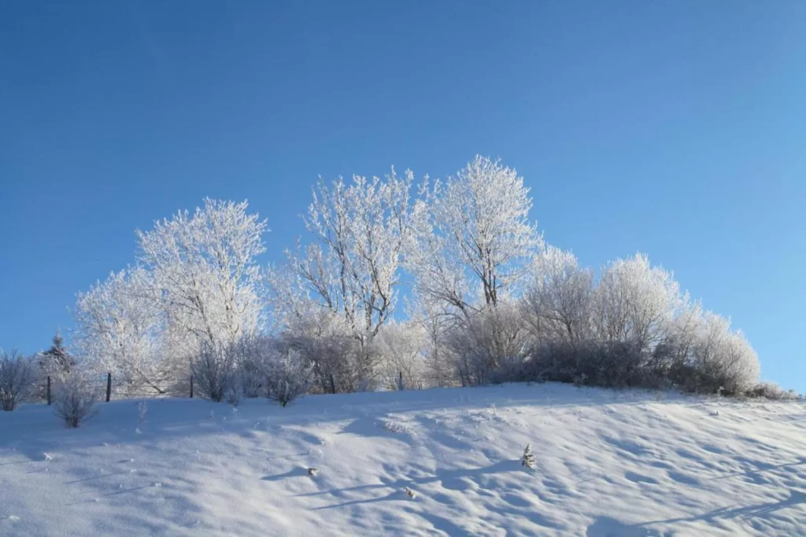 O CHALET-Gebied winter 20km