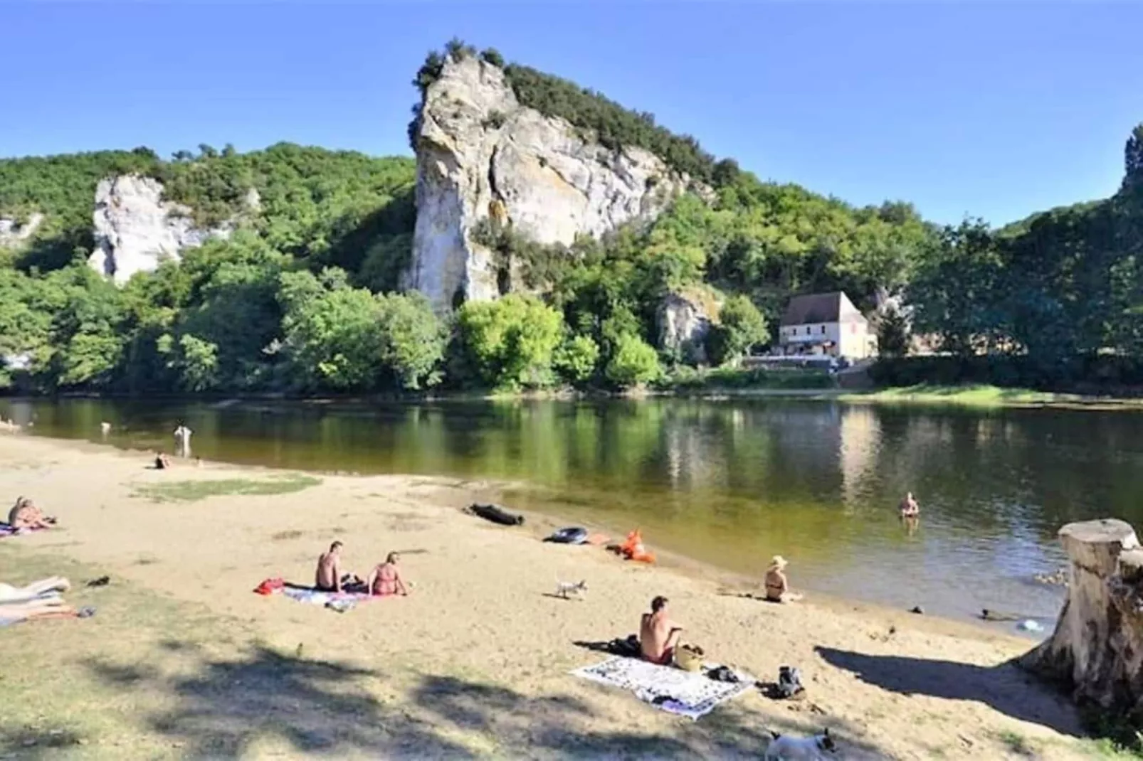 Les Côteaux de Sarlat 2-Gebieden zomer 5km