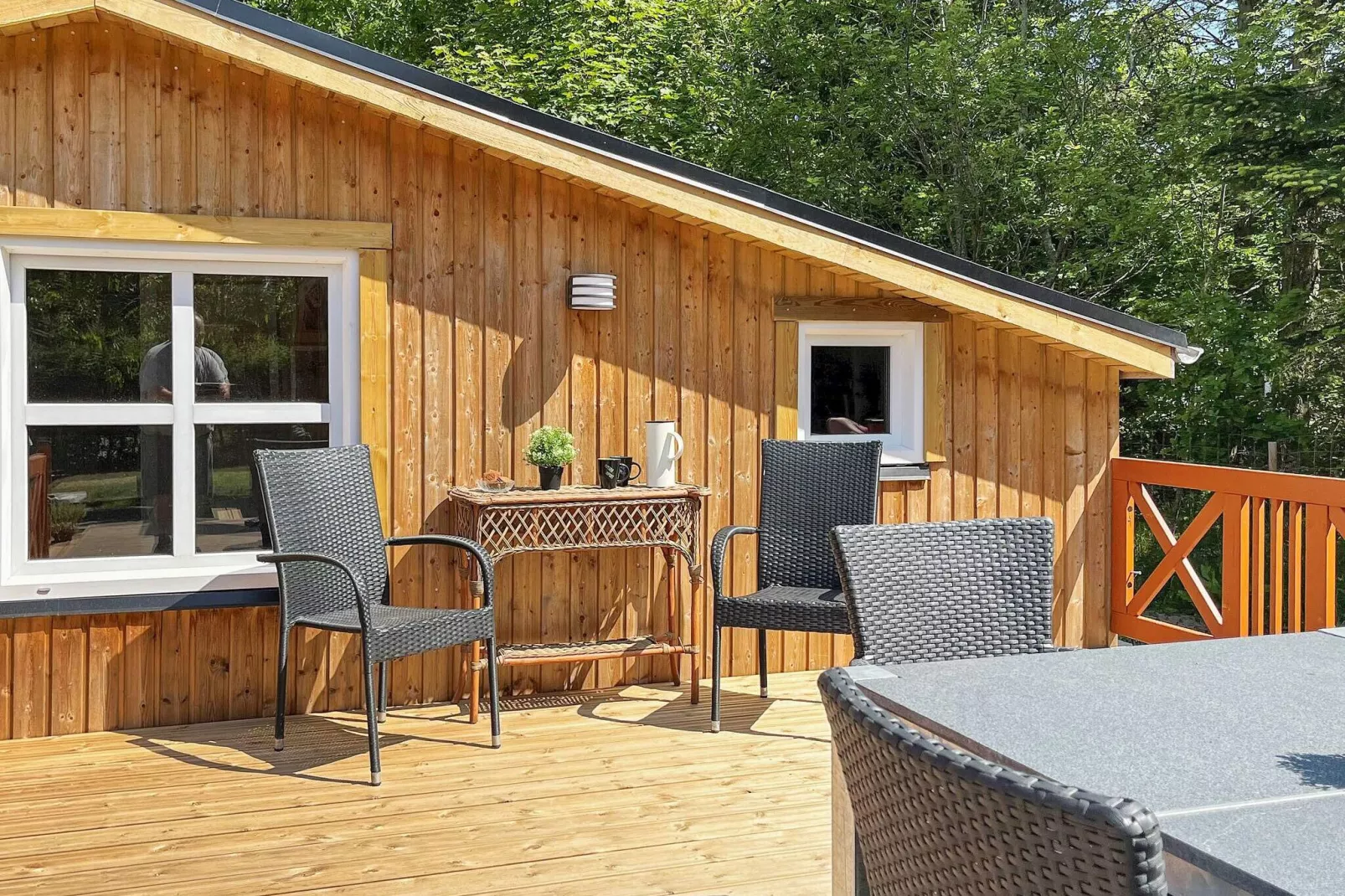 Unieke cottage in Skals met een parkachtige tuin-Buitenlucht
