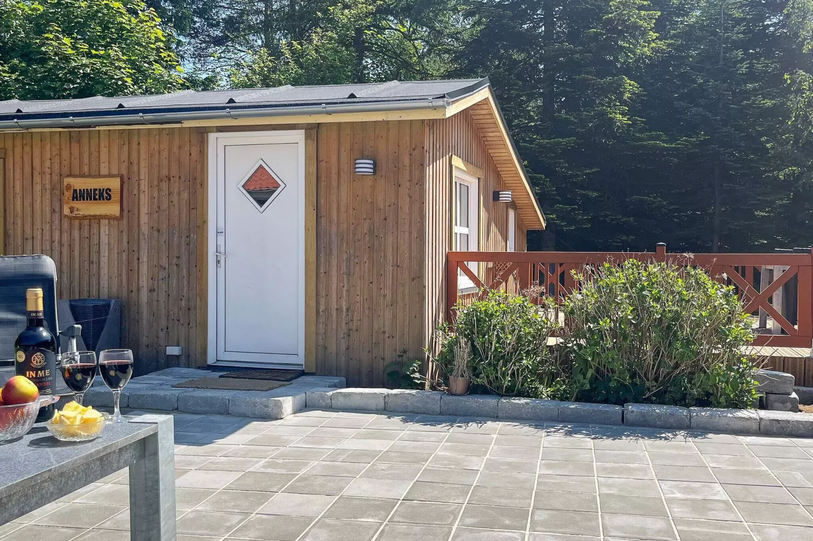 Unieke cottage in Skals met een parkachtige tuin-Buitenlucht