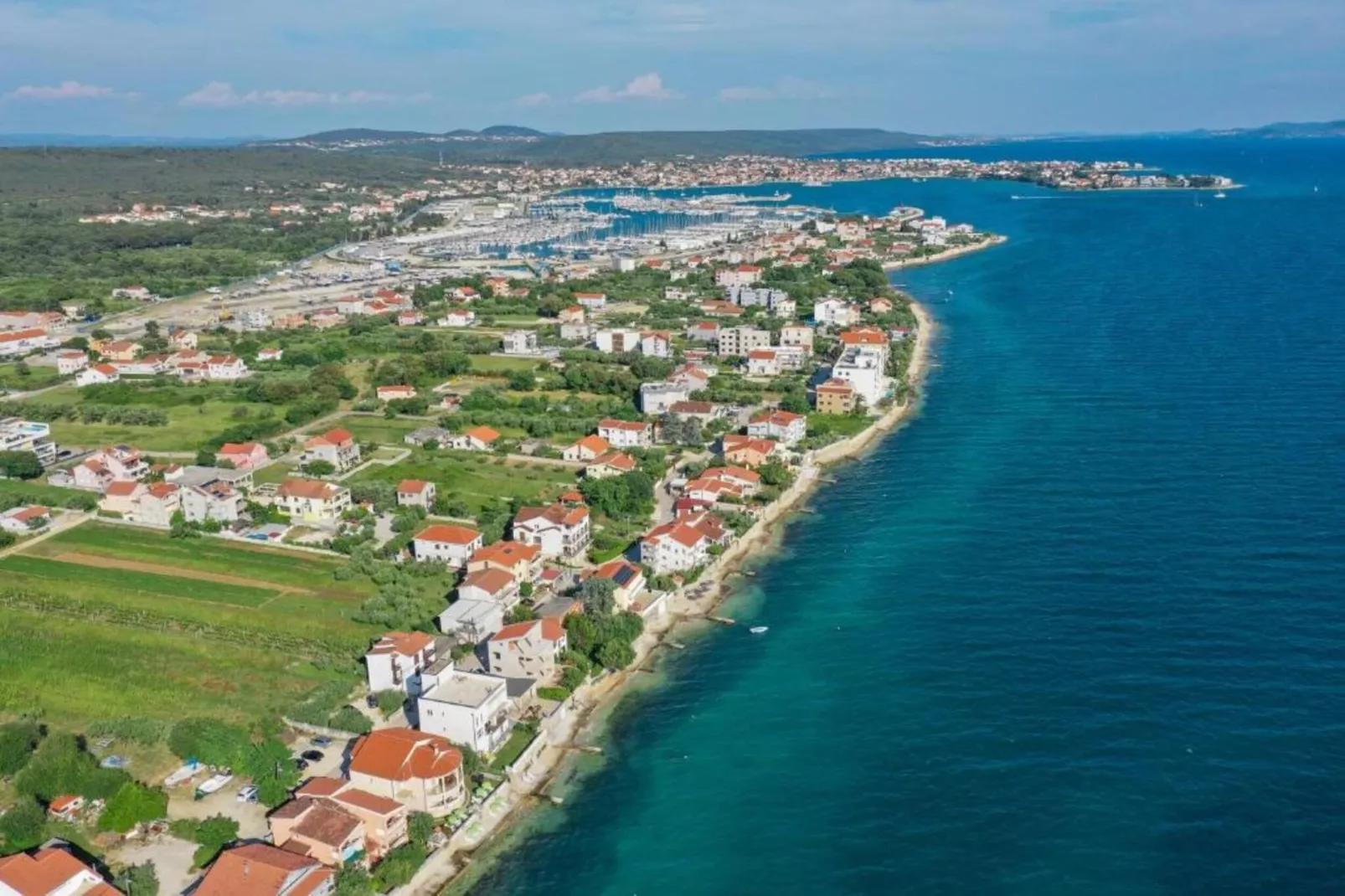 Apartment 2 Bibinje-Gebieden zomer 5km